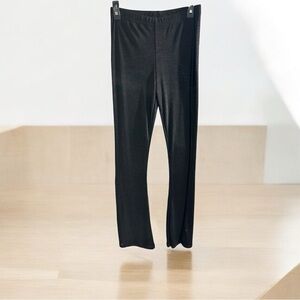 Noisy May Sheer Black Long‎ Wide Leg Pants Size Medium Pull On Soft